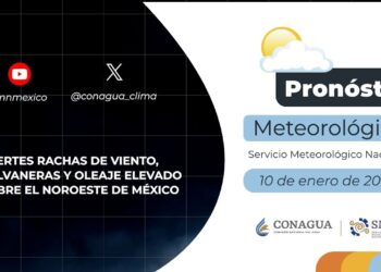 Pronóstico del Tiempo del 10 de enero de 2024