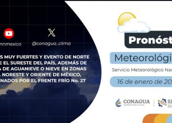 Pronóstico del Tiempo del 16 de enero de 2024