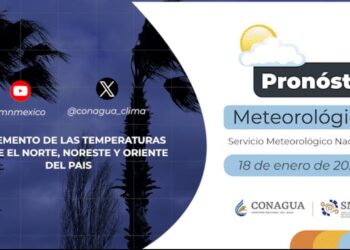 Pronóstico del Tiempo del 18 de enero de 2024