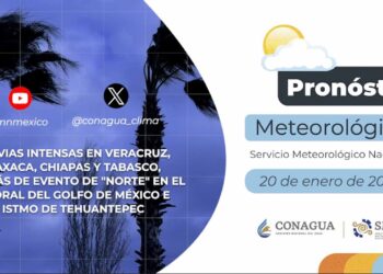 Pronóstico del Tiempo del 20 de enero de 2024