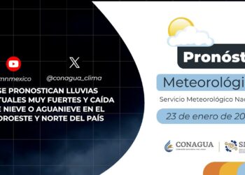 Pronóstico del Tiempo del 23 de enero de 2024