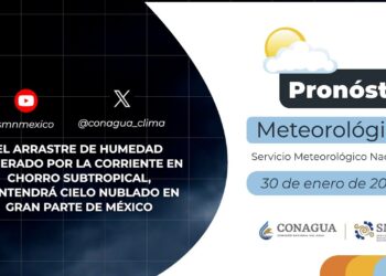 Pronóstico del Tiempo del 30 de enero de 2024