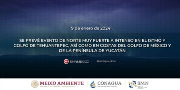 Pronóstico del Tiempo del 9 de enero de 2024