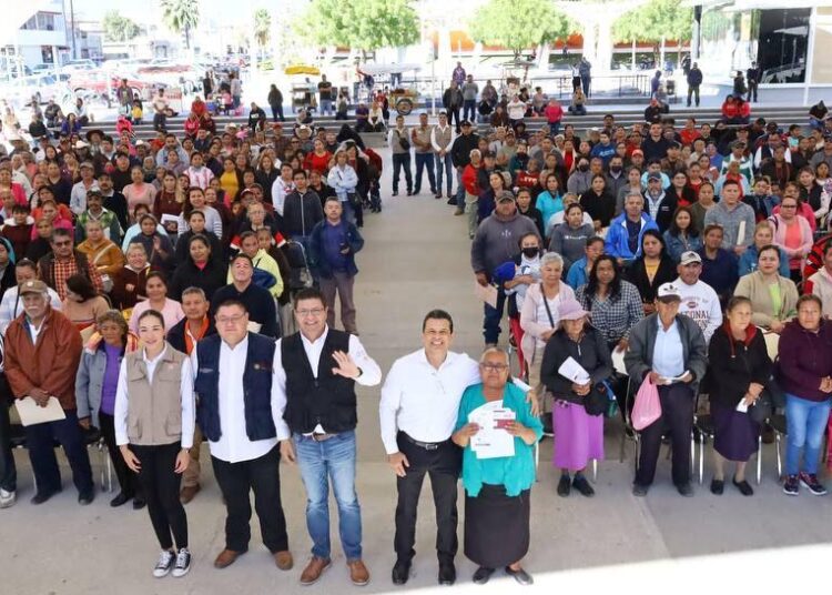 Reciben 500 familias de Victoria apoyo para mejora de vivienda