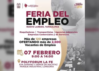 Anuncia Gobierno de NLD Feria del Empleo en el Polyforum La Fe