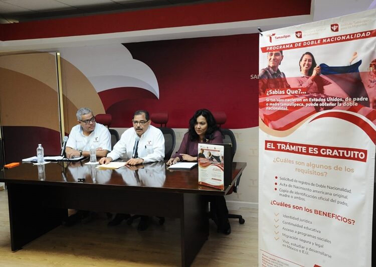 Anuncian Feria del Pasaporte Americano y Programa Estatal de Doble Nacionalidad