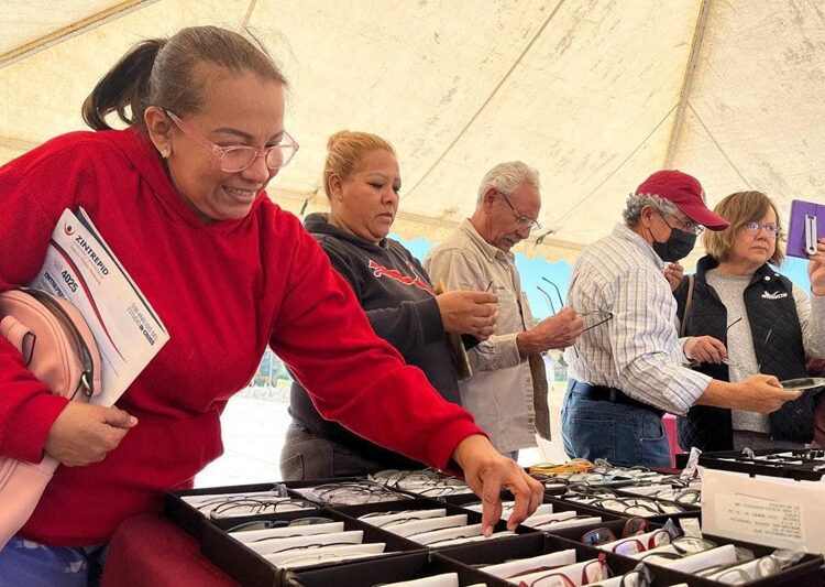 Beneficia DIF Altamira a mil personas con jornada gratuita de salud visual