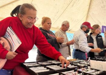 Beneficia DIF Altamira a mil personas con jornada gratuita de salud visual