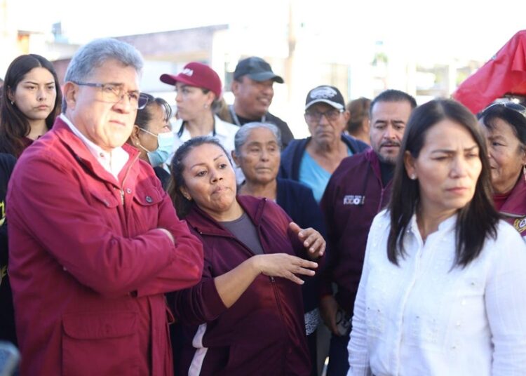 Beneficia Gobierno Altamirense al Fracc. Los Naranjos con obra de pavimentación