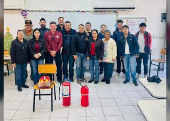 Capacita Protección Civil a docentes de preparatorias en Victoria