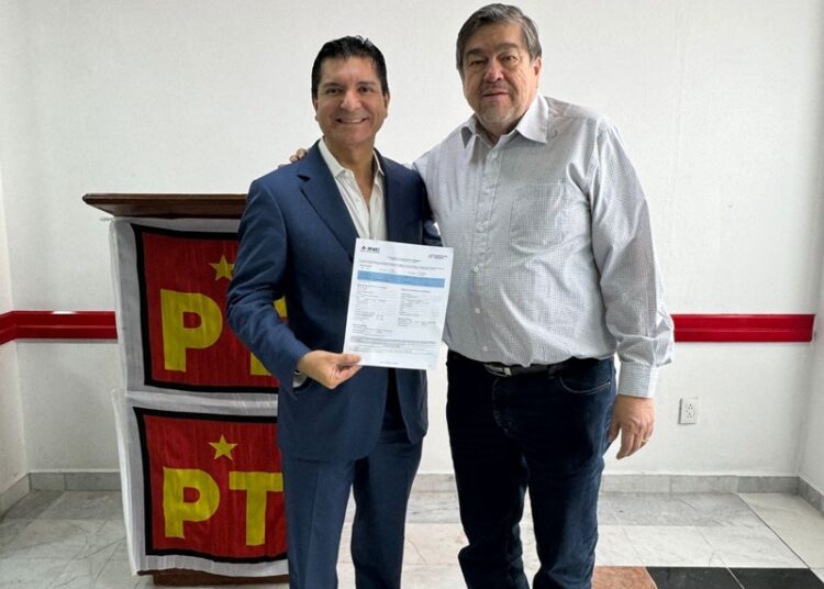 Chavira y Cendy Robles, aspirantes al senado por PT