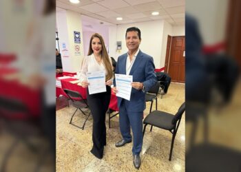 Chavira y Cendy Robles, aspirantes al senado por PT