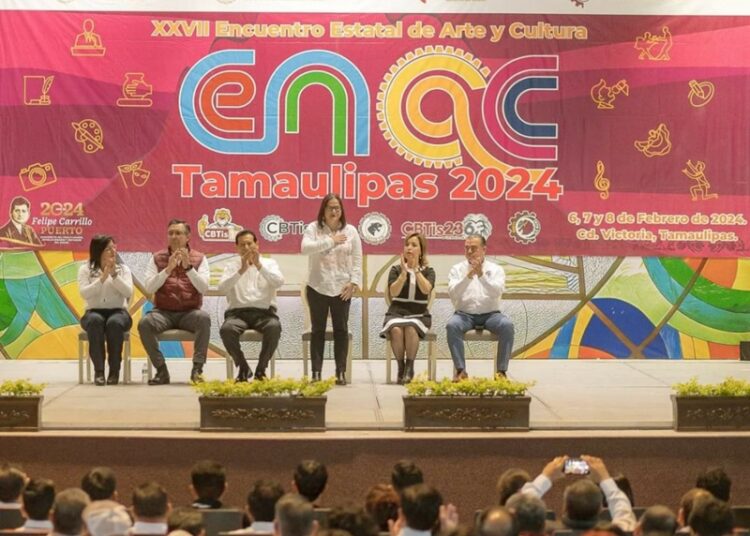 Clausura del XXVII Encuentro Estatal de Arte y Cultura de la DGETI