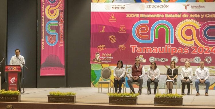 Clausura del XXVII Encuentro Estatal de Arte y Cultura de la DGETI