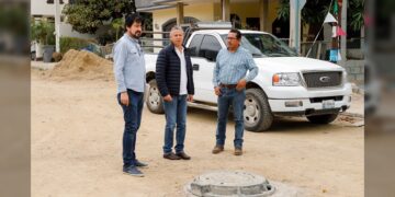Continúa Chucho impulsando obras de pavimentación en la Zona Norte