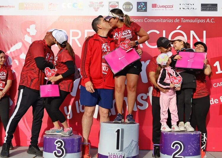 Conviven y fomentan el deporte Lucy y Lalo en familia