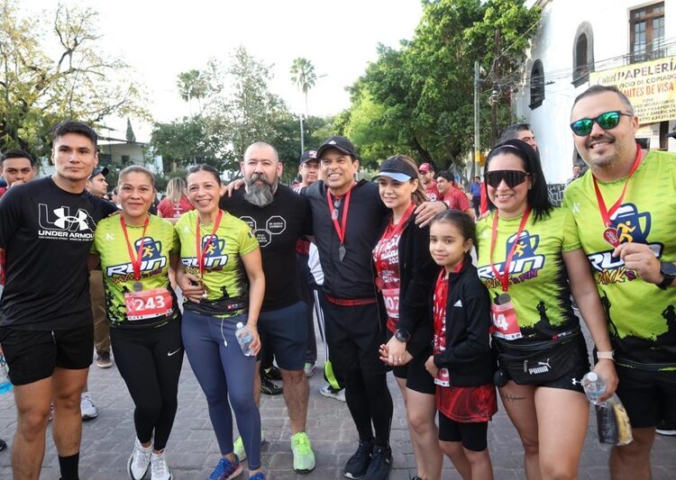 Conviven y fomentan el deporte Lucy y Lalo en familia