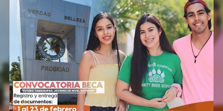 Convoca la UAT a sus estudiantes a participar por la beca Futuro Tamaulipas