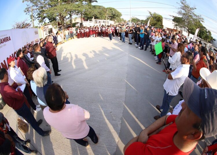 Cumple AMM su compromiso por transformar las vialidades de la Colonia Petrolera