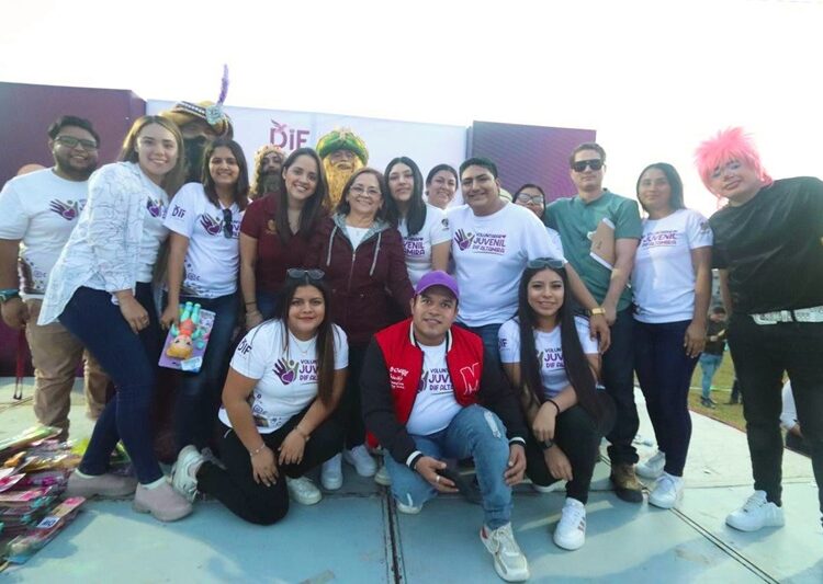 DIF Altamira y voluntariado juvenil llevan alegría a niños en las Haciendas I