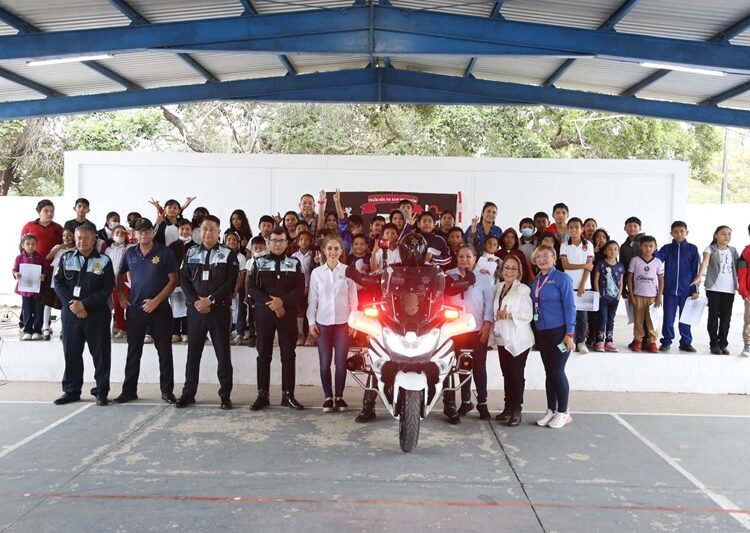 Desarrolla DIF Tampico programas de educación vial entre la niñez