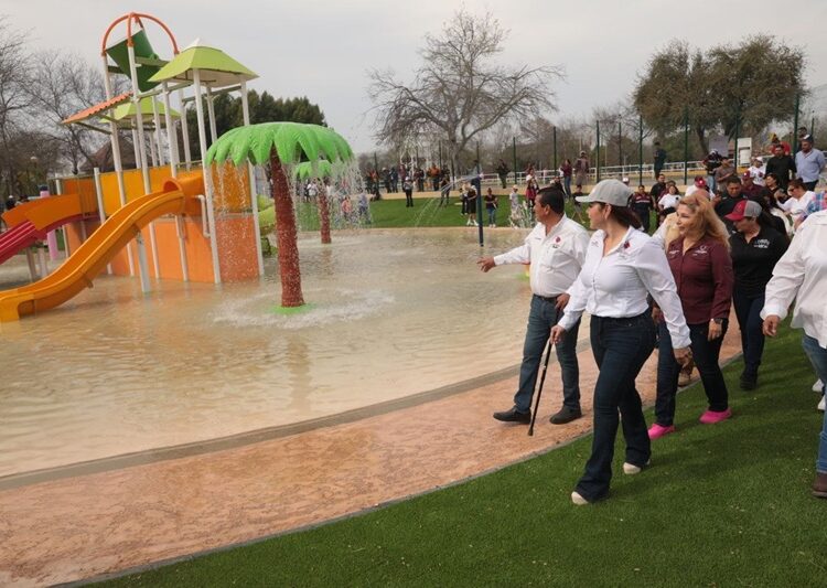 Disfrutan familias de gran fiesta por reapertura y transformación del Parque Viveros