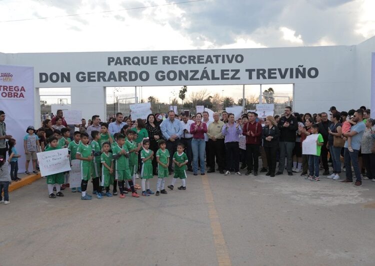 Entrega Carmen Lilia rehabilitación de «El Laguito»