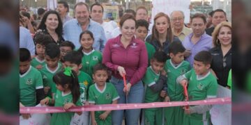 Entrega Carmen Lilia rehabilitación de «El Laguito»