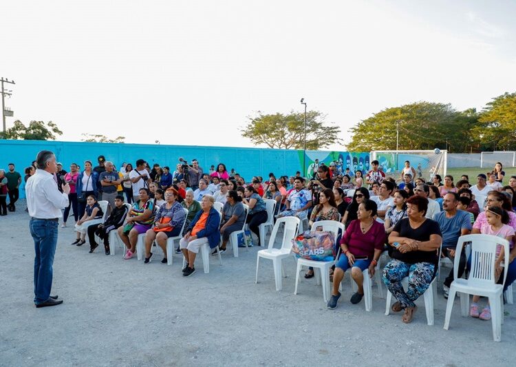 Entrega Chucho Nader modernización integral de otro parque recreativo