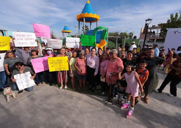 Entrega Gobierno de NLD áreas de recreación en la Fe y Nueva Era