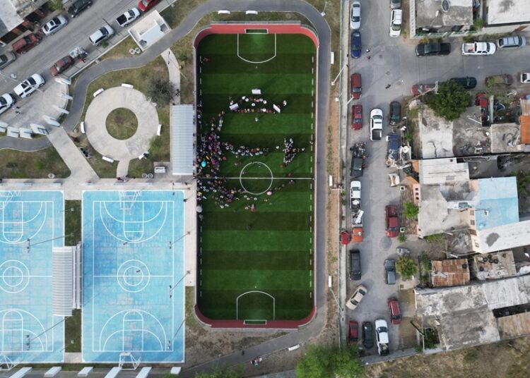 Entrega Gobierno de NLD áreas de recreación en la Fe y Nueva Era