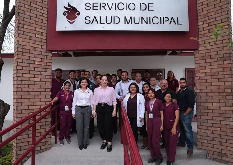 Entrega alcaldesa Carmen Lilia dispensario médico a vecinos de la Nueva Era