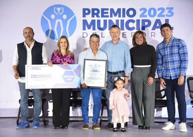 Entregó Chucho el Premio Municipal del Deporte