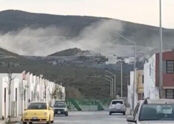 Fuerte estruendo en zona norponiente de Monterrey