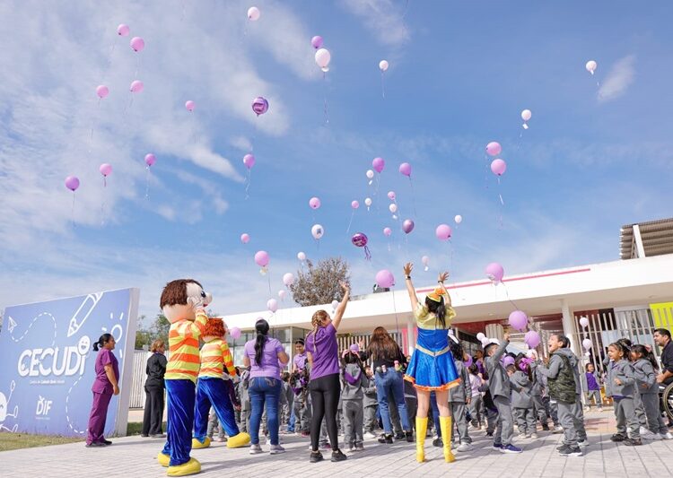 Festeja el DIF Tamaulipas el 6° Aniversario del CECUDI Victoria