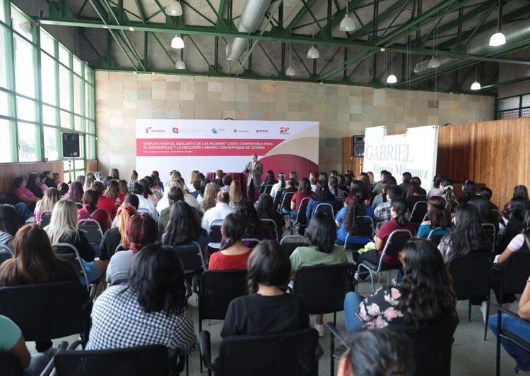 Firman carta compromiso NLD y Estado para impulsar a mujeres en sector laboral