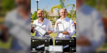 Fortalece Chucho Nader programa permanente de alumbrado público