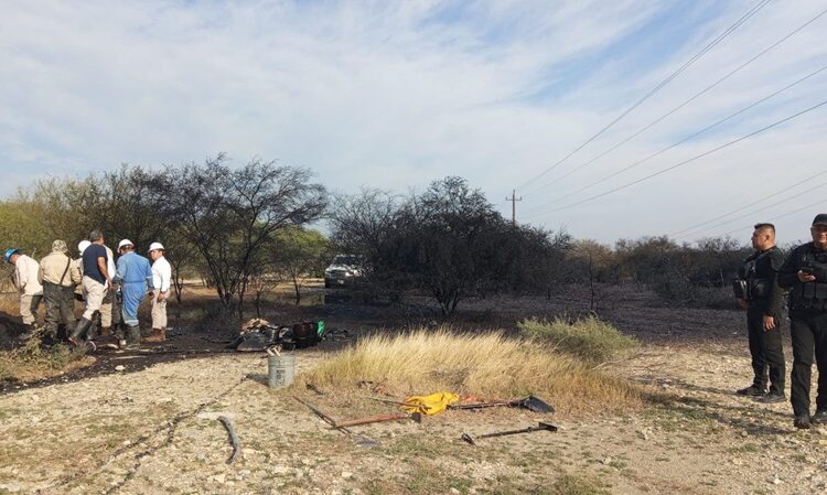 Guardia Estatal atiende llamado por derrame en toma clandestina de hidrocarburos