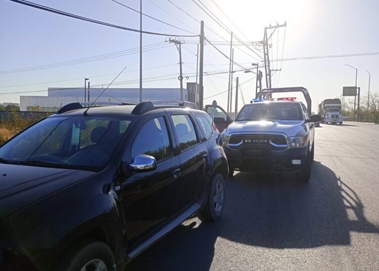 Guardia Estatal recupera vehículo robado en Ciudad Victoria