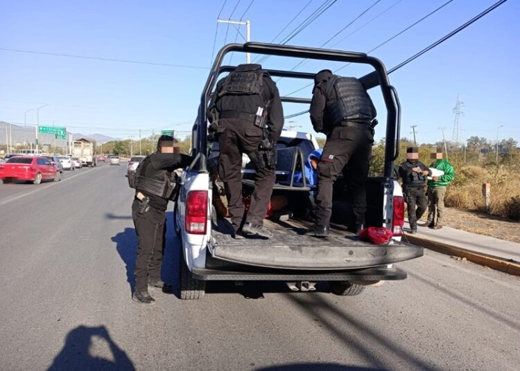 Guardia Estatal recupera vehículo robado en Ciudad Victoria