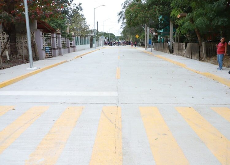 Inaugura Alcalde de Altamira vialidades pavimentadas en múltiples sectores