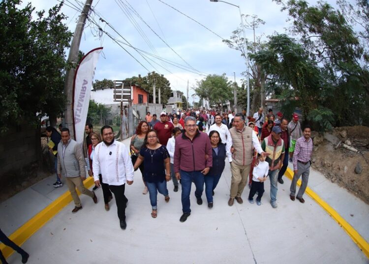 Inaugura Alcalde de Altamira vialidades pavimentadas en múltiples sectores