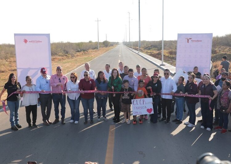 Inaugura Alcaldesa Carmen Lilia nueva solución vial