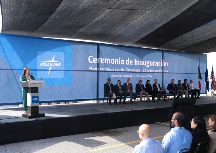 Inaugura Carmen Lilia Canturosas Planta “Medline Hudson RCI”