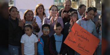 Inaugura Carmen Lilia plazas, vialidades y baños de unidad deportiva