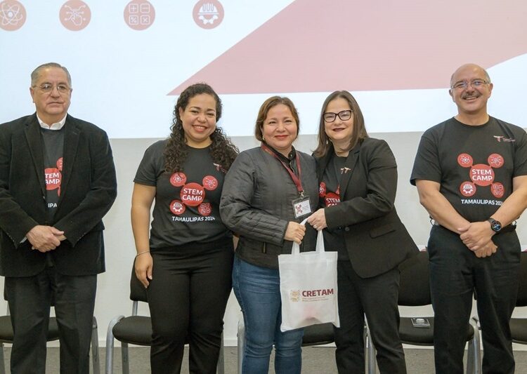 Inauguración “STEM CAMP Tamaulipas 2024” en el CRETAM