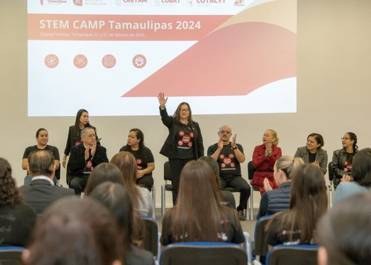 Inauguración “STEM CAMP Tamaulipas 2024” en el CRETAM