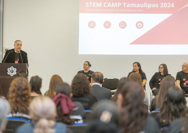 Inauguración “STEM CAMP Tamaulipas 2024” en el CRETAM