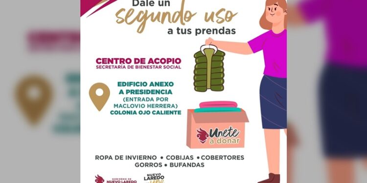 Invitan a donar ropa y abrigar a quienes más lo necesitan