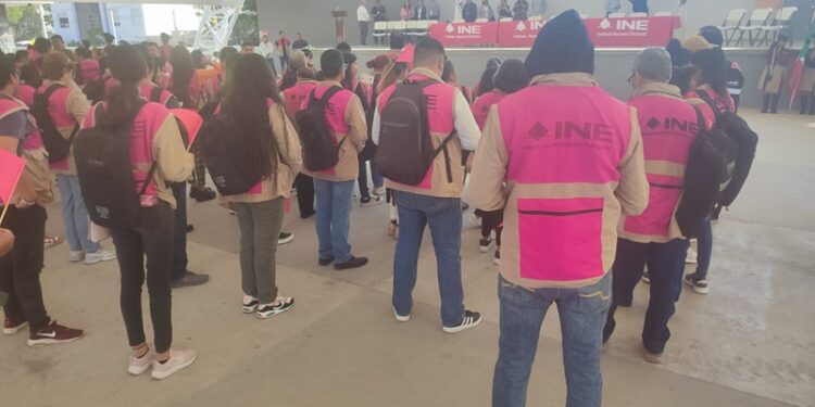 Noticifica INE a ciudadanos para elección del 2 de junio